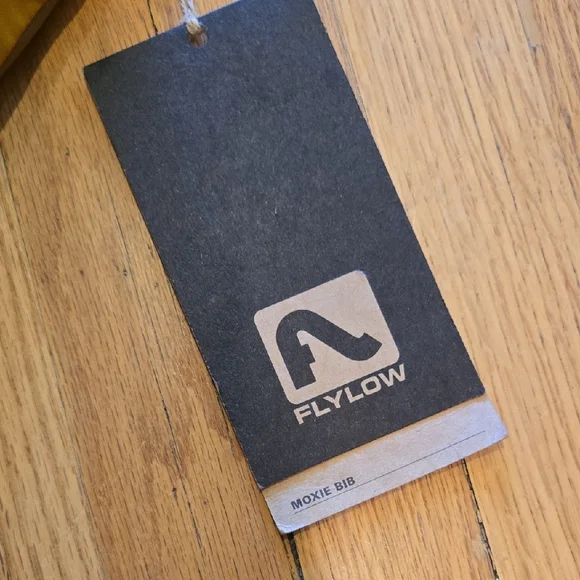 Women's XS Mustard Ski Bibs - Picture 2 of 4